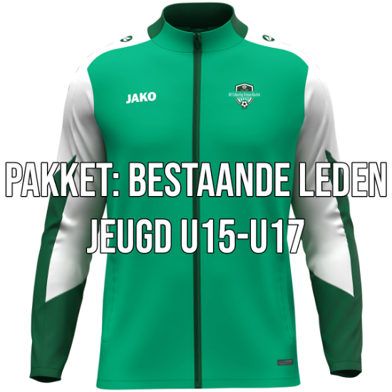 Afbeeldingen van PAKKET: BESTAANDE LEDEN JEUGD U15 - U17