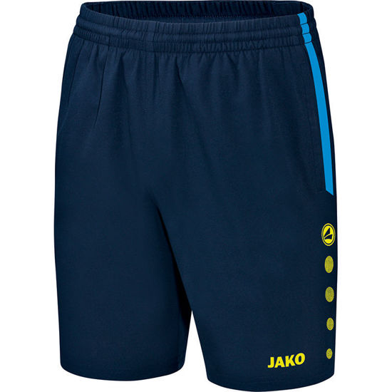 Afbeeldingen van JAKO Short Champ marine/jako blauw/fluogeel (6217/89) - SALE